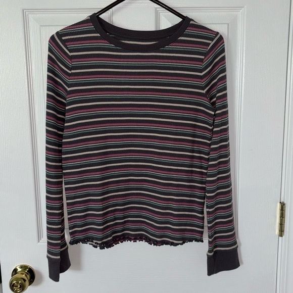 Striped long sleeve top - Picture 1 of 2